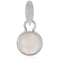 Bihar-Regenbogen-Mondstein-Silberanhänger Bihar-Regenbogen-Mondstein-Silberanhänger