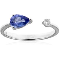 AAA-Tansanit-Goldring AAA-Tansanit-Goldring