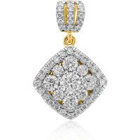 VVS1 (G) Brillant-Goldanhänger (Annette) VVS1 (G) Brillant-Goldanhänger (Annette)