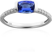 AAA-Tansanit-Goldring AAA-Tansanit-Goldring