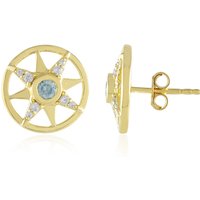 Ratanakiri-Zirkon-Silberohrringe Ratanakiri-Zirkon-Silberohrringe