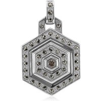 SI1 Argyle-Rose de France-Brillant-Silberanhänger (Annette classic) SI1 Argyle-Rose de France-Brillant-Silberanhänger (Annette classic)