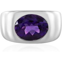 Sibirischer Amethyst-Silberring Sibirischer Amethyst-Silberring