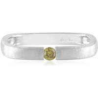 Gelber I2 Brillant-Silberring (de Melo) Gelber I2 Brillant-Silberring (de Melo)