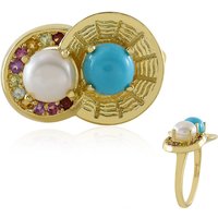 Edelstein-Silberring Edelstein-Silberring