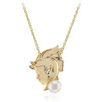 Weiße Süßwasserzuchtperlen-Silberhalskette Weiße Süßwasserzuchtperlen-Silberhalskette