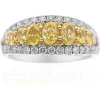 Gelber SI2 Brillant-Goldring (CIRARI) Gelber SI2 Brillant-Goldring (CIRARI)