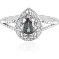 Madagaskar-Farbwechsel-Granat-Silberring Madagaskar-Farbwechsel-Granat-Silberring