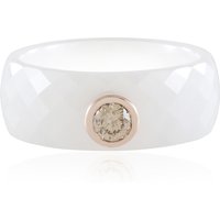 I2 Champagner-Brillant-Keramikring I2 Champagner-Brillant-Keramikring