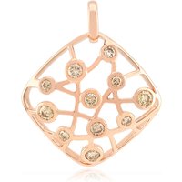 SI1 Argyle-Rose de France-Brillant-Goldanhänger (Annette) SI1 Argyle-Rose de France-Brillant-Goldanhänger (Annette)