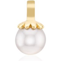 Weiße Südseeperlen-Goldanhänger (Michelle Albala) Weiße Südseeperlen-Goldanhänger (Michelle Albala)