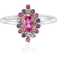 Rubellit-Silberring Rubellit-Silberring