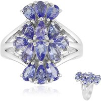 Tansanit-Silberring Tansanit-Silberring