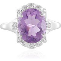 Lavendel-Amethyst-Silberring Lavendel-Amethyst-Silberring