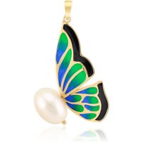 Süßwasserzuchtperlen-Silberanhänger (TPC) Süßwasserzuchtperlen-Silberanhänger (TPC)