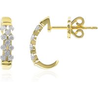 SI1 (G) Brillant-Goldohrringe (Annette) SI1 (G) Brillant-Goldohrringe (Annette)