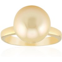 Goldene Kabira-Südseeperlen-Silberring (Annette) Goldene Kabira-Südseeperlen-Silberring (Annette)