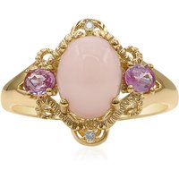Pinkfarbener Opal-Goldring (CIRARI) Pinkfarbener Opal-Goldring (CIRARI)