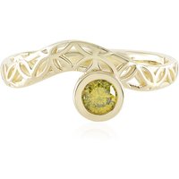 Gelber I2 Brillant-Goldring (Ornaments by de Melo) Gelber I2 Brillant-Goldring (Ornaments by de Melo)