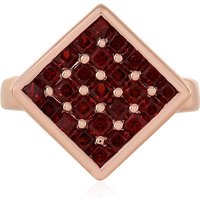 Indischer Granat-Silberring (MONOSONO COLLECTION) Indischer Granat-Silberring (MONOSONO COLLECTION)