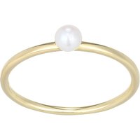 Weiße Süßwasserzuchtperlen-Silberring Weiße Süßwasserzuchtperlen-Silberring