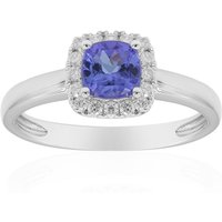 AAA-Tansanit-Goldring AAA-Tansanit-Goldring