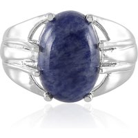 Sodalith-Herren-Silberring Sodalith-Herren-Silberring
