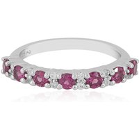 Rhodolith-Silberring Rhodolith-Silberring