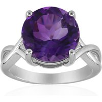 Sambia-Amethyst-Silberring Sambia-Amethyst-Silberring