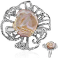 Ming-Perlen-Silberring (TPC) Ming-Perlen-Silberring (TPC)