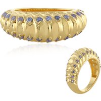 Tansanit-Silberring (SAELOCANA) Tansanit-Silberring (SAELOCANA)