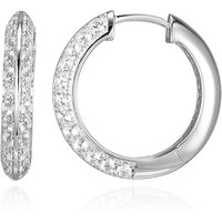 Weißer Topas-Silberohrringe(Adela Silber) Weißer Topas-Silberohrringe(Adela Silber)