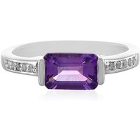 Uruguay-Amethyst-Silberring Uruguay-Amethyst-Silberring