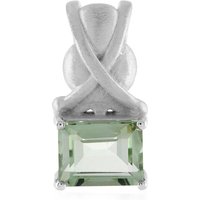 Grüner Amethyst-Silberanhänger Grüner Amethyst-Silberanhänger