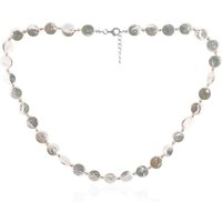 Keshi-Perlen-Silberhalskette (TPC) Keshi-Perlen-Silberhalskette (TPC)