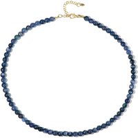 Nepalesischer Kyanit-Silberhalskette Nepalesischer Kyanit-Silberhalskette