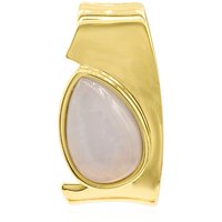 Blauer Chalzedon-Silberanhänger (MONOSONO COLLECTION) Blauer Chalzedon-Silberanhänger (MONOSONO COLLECTION)