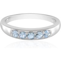 Santa Maria-Aquamarin-Silberring Santa Maria-Aquamarin-Silberring