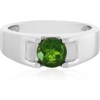 Russischer Diopsid-Silberring Russischer Diopsid-Silberring