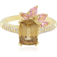 Gelber Zirkon-Silberring (Adela Silber) Gelber Zirkon-Silberring (Adela Silber)