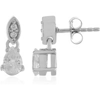 Zirkon-Silberohrringe Zirkon-Silberohrringe