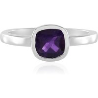 Sambia-Amethyst-Silberring Sambia-Amethyst-Silberring