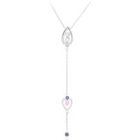 Edelstein-Silberhalskette (Jahdo) Edelstein-Silberhalskette (Jahdo)