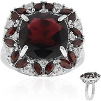 Indischer Granat-Silberring Indischer Granat-Silberring