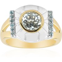 Himmelblauer Topas-Silberring (Remy Rotenier) Himmelblauer Topas-Silberring (Remy Rotenier)