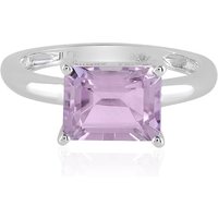 Lavendel-Amethyst-Silberring Lavendel-Amethyst-Silberring