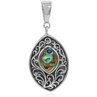Abalone-Muschel-Silberanhänger (Art of Nature) Abalone-Muschel-Silberanhänger (Art of Nature)
