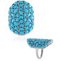 Sleeping Beauty-Türkis-Silberring (Faszination Türkis) Sleeping Beauty-Türkis-Silberring (Faszination Türkis)