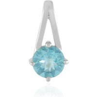 Blauer Apatit-Silberanhänger Blauer Apatit-Silberanhänger