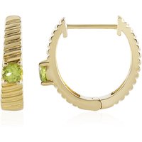 Peridot-Silberohrringe Peridot-Silberohrringe